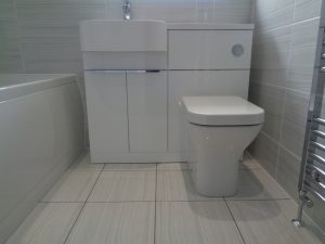 Tavistock Match Vanity Toilet and Basin unit