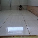 Bathroom Heating pipes in chrome comming from the floor