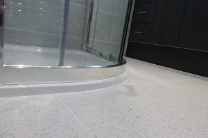 Low Level Shower Fitted on Floor