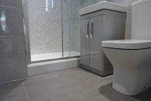 Tavistock compass basin light grey and structure toilet