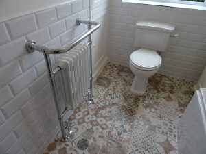 Traditional style tiles radiator toilet fitted bathroom coventry