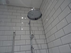 Traditional bathroom with Tavistock Varsity Thermostatic Exposed Dual Function Shower Valve 